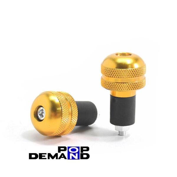 ◆即日発送◆汎用 CNC 金 ハンドル バーエンド CB90 CB92 CB MAN125 CBF1...