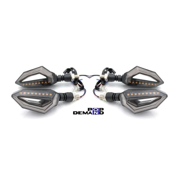 ◇即納◇汎用 12V デイライト LED ウインカー 白 1台分4個セット Ninja ZX-11 ...
