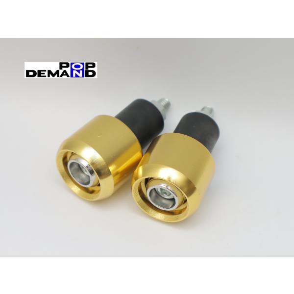 ◆即日発送◇汎用 金 CNC ハンドル バーエンド セロー225 セロー225W セロー225WE ...