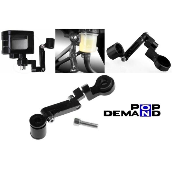 ◆即日発送◆汎用 黒 CNC 別体 マスターシリンダー タンク ステー Ninja H2R Ninj...