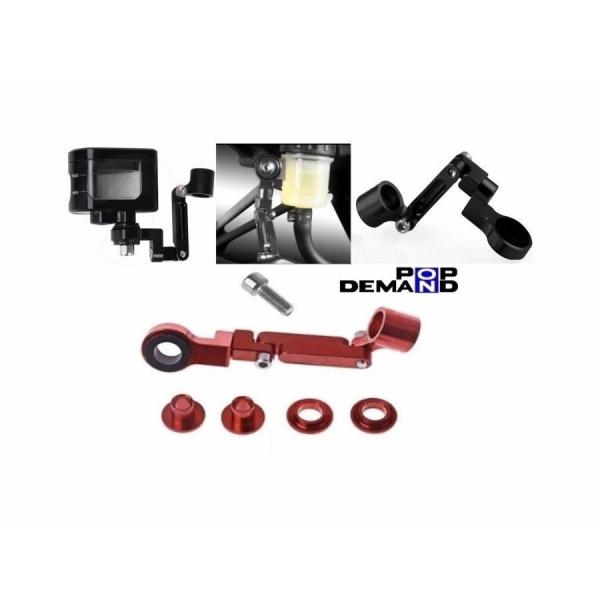 ◆即日発送◆汎用 赤 CNC 別体 マスターシリンダー タンク ステー Ninja ZX-11 Ni...