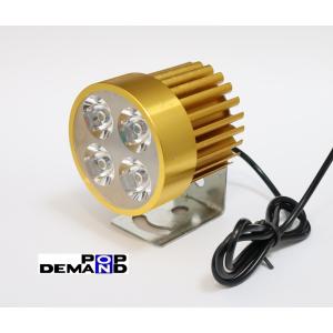 ◇送料220円◇汎用 金 4連 LED フォグランプ 車外灯  AK550 Many110 GP125i K-XCT125 I K-XCT300｜popondemand