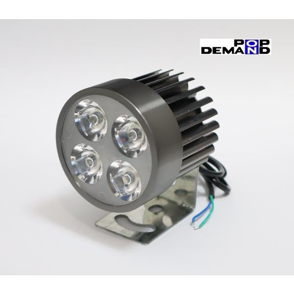 ◇送料220円◇汎用 灰 4連 LED フォグランプ 車外灯 XLR125R XLR80R XR10...