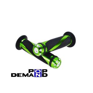 ◇即納◇汎用 赤 CNC 22mm用 アルミ グリップ 左右セット ベンリィ90S