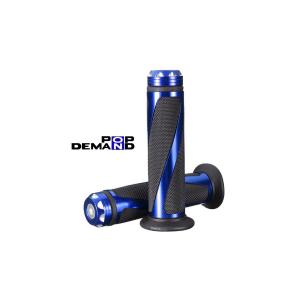 ◇即納◇汎用 赤 CNC 22mm用 アルミ グリップ 左右セット ベンリィ90S