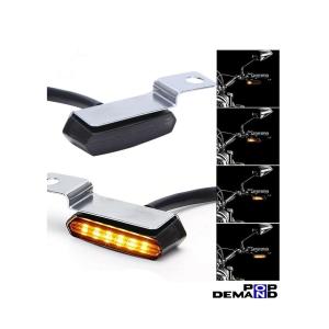 LED シーケンシャル ウインカー 流れる ウィンカー 4個 レブル ダイナ