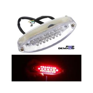 ◇送料220円◇訳有り 汎用 クリア LED テールランプ E11 12V 防水 FJR1300AS FZ1 FZ1 FAZER FZ6 FAZER S2 FZ6 S2｜popondemand