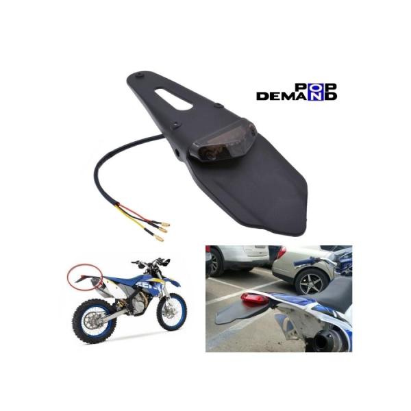 ◇即納◇汎用 LEDテールライト スモーク E4 リアフェンダー 12V CRF50F CRM50 ...