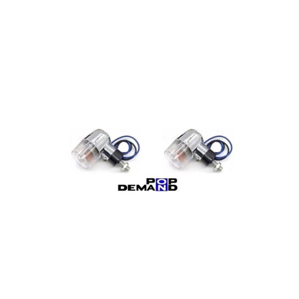 ◇即納◇汎用 ヨーロピアン ウインカー クリア 12V 2個セット KDX200R KDX200SR...