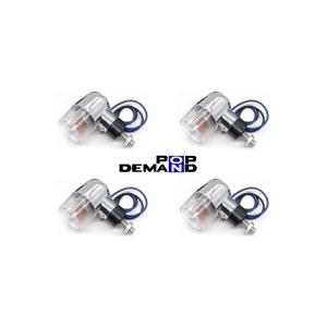 ◇即納◇汎用 ヨーロピアン ウインカー クリア 12V 1台分4個セット