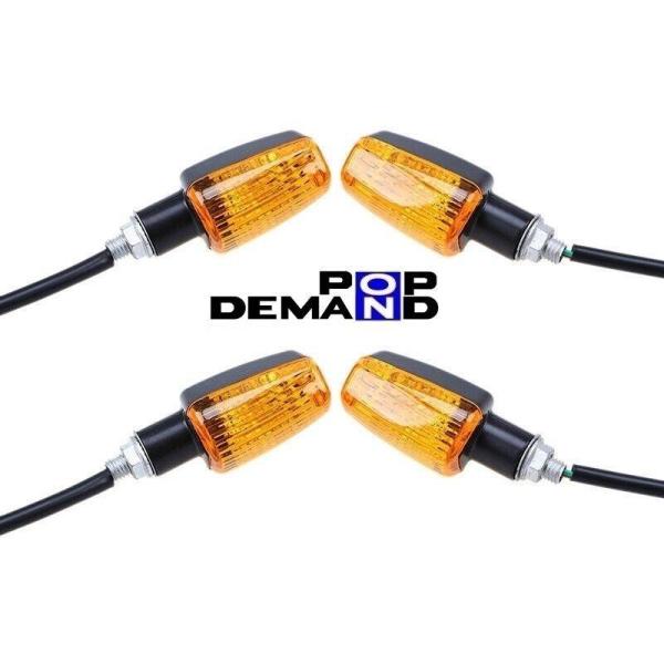 ◇即納◆汎用 ミニウインカー 12V CBタイプ 1台分4個セット オービットスリー50 ジェットパ...