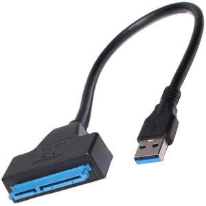 SATA USB 変換ケーブル SATA USB 2.0 変換ケーブル 変換アダプタ 高速転送 2.5インチSSD /HDD用 コネクタ ハ｜poposhop