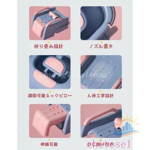 チェア 介護シャンプー器移動 シャンプー台 介...の詳細画像2