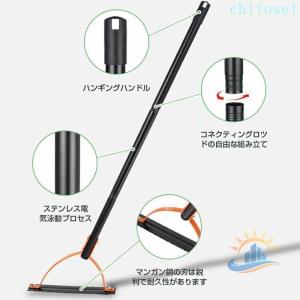 手動草刈り機 ガーデニング 草刈り機 雑草削る...の詳細画像2