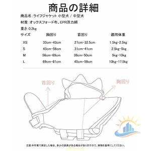 犬用 ライフジャケット 小型犬 中型犬 ペット...の詳細画像1