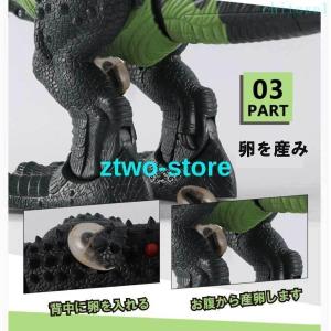 ラジコン 恐竜動く リアル噴霧 男の子 おもち...の詳細画像4