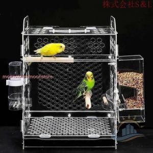 鳥かご　アクリル　小鳥　インコ　ペット　ゲージ　文鳥　おうちで使いやすい　実用的なデザイン　ゾンチー　すっきりしたデザイン　毎日に取り入れやすい