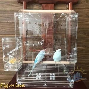 アクリル鳥かご家庭 用観賞小型養殖かご おしゃ...の詳細画像4
