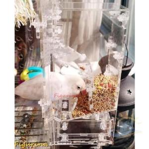 アクリル鳥かご家庭 用観賞小型養殖かご おしゃ...の詳細画像5