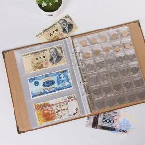 紙幣　硬貨　コレクションケース　記念硬貨　お札　お金　古銭　収集　コイン　保管　ゾンチー　大容量　コレクションホルダー　バインダー式　ディスプレイ