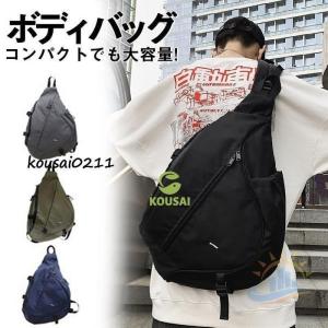 メンズ 大きめ メンズバッグ ウエストバッグ ...の詳細画像1
