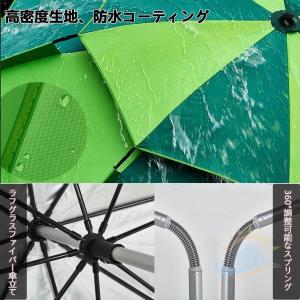 釣りパラソル大型 二層通気性風に強い セットペ...の詳細画像1