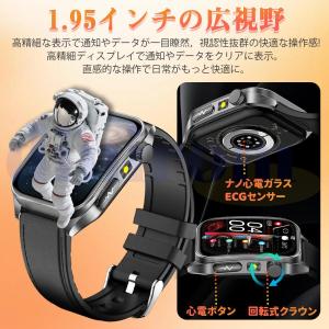 スマートウォッチ 日本製センサー 心電図ECG...の詳細画像2