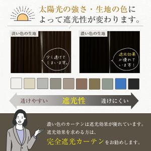 カーテン 遮光 2枚セット 遮光カーテン 1級...の詳細画像5