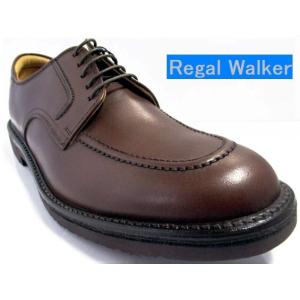 リーガル REGAL リーガルウォーカー 靴 メンズ ビジネスシューズ 102W AH Uチップ ダークブラウン｜poppo