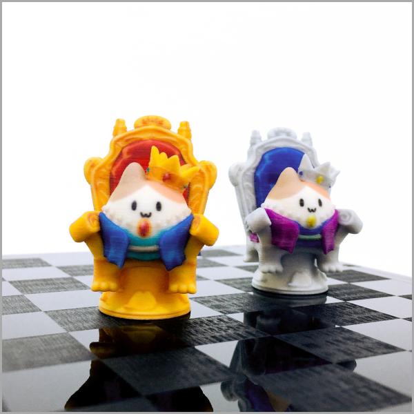 ポプ猫チェス駒[クイーン]