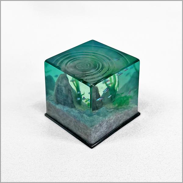 ミニ水槽(ネオンテトラ)フィギュア