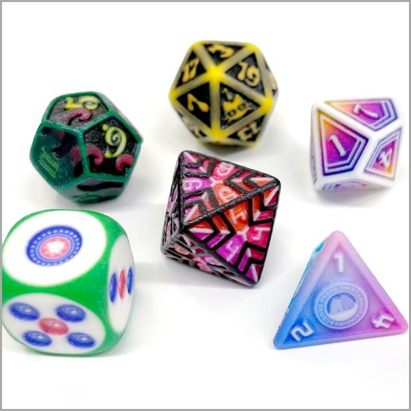 3D多面サイコロ(多面ダイス)