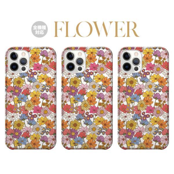 iPhone ケース 全機種対応 ハードケース スマホケース FLOWER フラワー 花柄 フローラ...