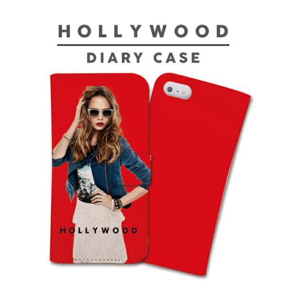 全機種対応 スマホケース 手帳型 iPhone ケース スマホケース HOLLYWOOD ハリウッド...