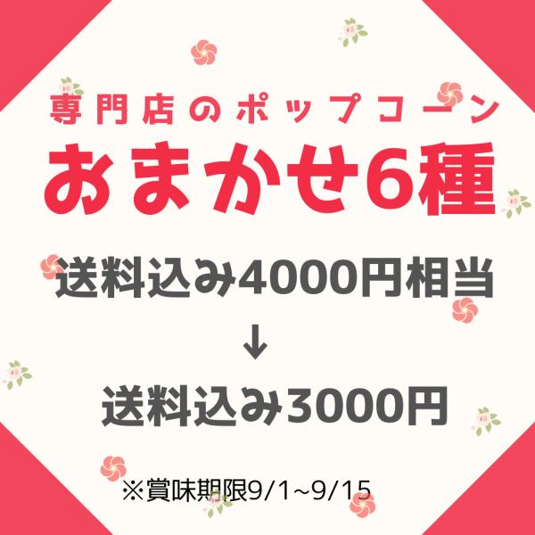 訳あり アウトレット ポップコーン フレーバー 6種 国産 御中元 スイーツ ギフト お返し 御礼 ...