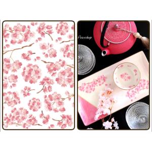 白磁用】禅-zen- 転写紙 紺色 ポーセラーツ 転写紙 和柄 A3サイズ