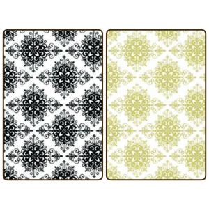 ポーセリンアート用ブラック＆ゴールドダマスク転写紙　※20％OFF　ポーセラーツ　転写紙