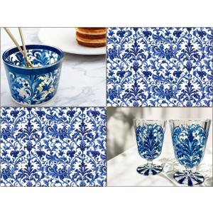 ポーセラーツ 転写紙 花柄 PEONY (S) (ピオニー・ガラス用ピンク