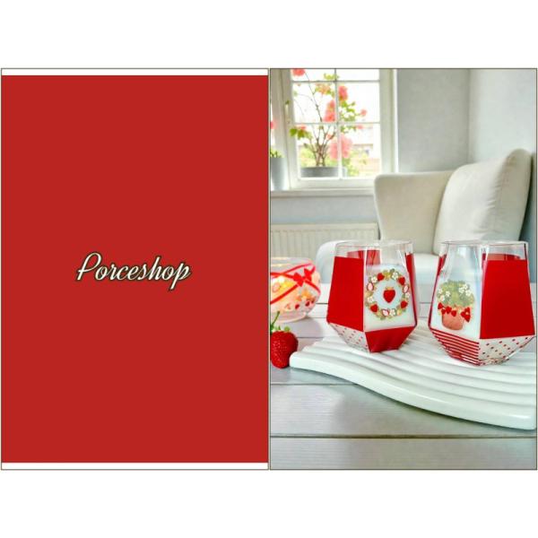 ポーセラーツ　転写紙　【ガラス用】単色転写紙　レッド　A4サイズ （ポーセラーツ ポーセリンアート ...