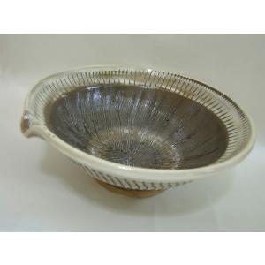 小鹿田焼＊飛び鉋＊7寸すり鉢