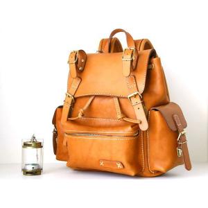 手作り鞄HERZ 心「ガッチリ！」掴む！存在感120%リュック（Mサイズ） 日本製[nouki]《R-65-M》