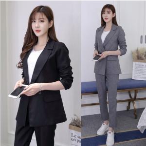 スーツ ゆったり 2点セット おしゃれ パンツセット