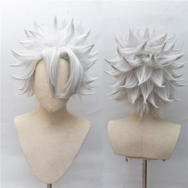 コスプレウィッグ 鬼滅の刃 不死川 実弥（しなずがわ さねみ） 耐熱 コスプレウィッグ コスチューム...