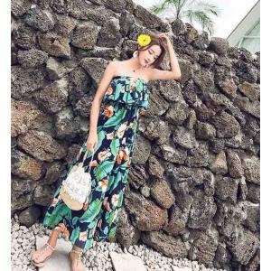 リゾートワンピース 沖縄 大人可愛い 夏ワンピ...の詳細画像4