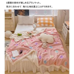 ブランケット おしゃれ フランネル 毛布 2枚...の詳細画像4