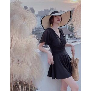 ワンピース ぽっちゃり 女性 セパレート 体型...の詳細画像4