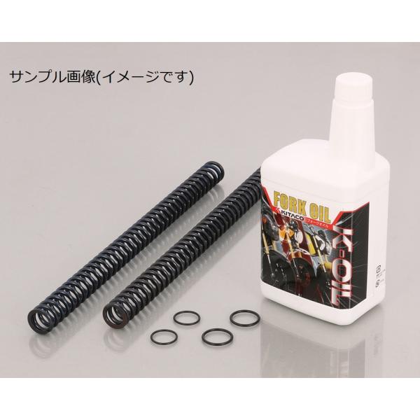 キタコ GROM (5.5N&amp;ライト)フォークスプリング&amp;オイルセット /500-1432300