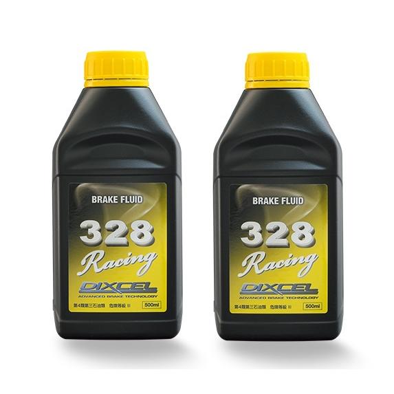 DIXCEL ブレーキフルード 328 Racing/DOT4 (0.5Ｌ) RF328-01 2本...