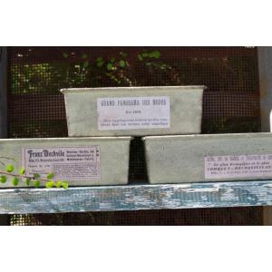 ハンドメイド　多肉植物寄せ植えに　リメイクパウンド型　アーミーグリーン｜portobellomarket