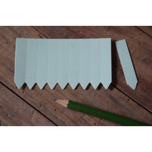 園芸用ラベル 多肉植物ラベル ラインラベル小 サーモンピンク100枚